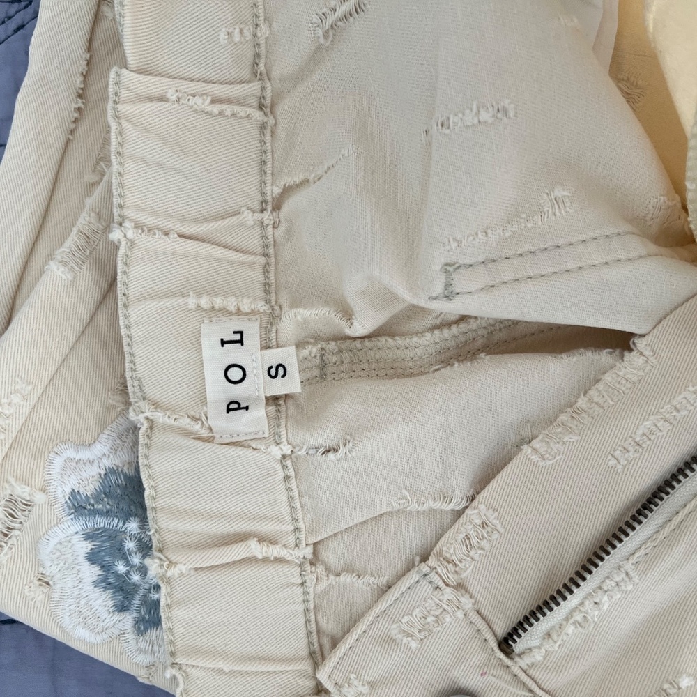 Pol Flower Patchwork Pants - image 6